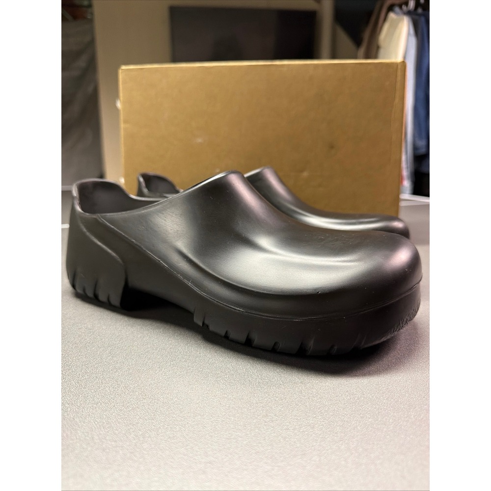 Birkenstock A 630 Black Polyurethane Professional Clogs Shoes 39 L8 M6